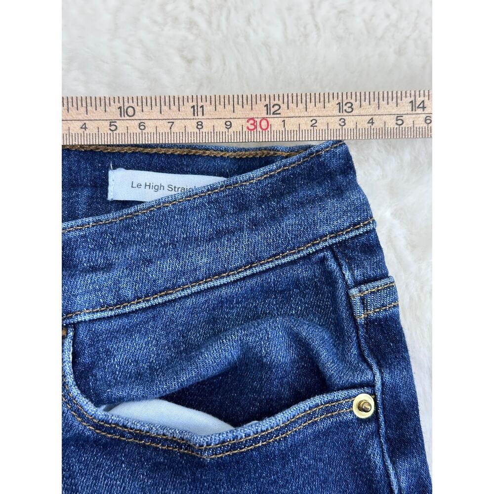 Frame Le High Straight Alessandro Wash Jeans Size 27 Cotton blend - Picture 9 of 12